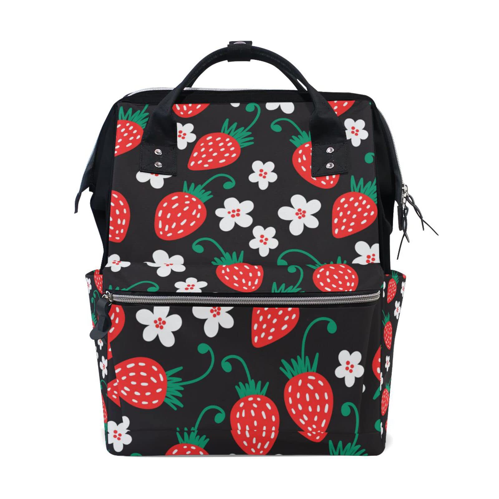 Stylish Large Capacity Diaper Backpack for Moms - Waterproof Baby Nappy Bag with Insulated Pockets, Perfect for Travel, Daycare & Baby Shower Gifts | Trendy Mommy Bag for On-the-Go Parents