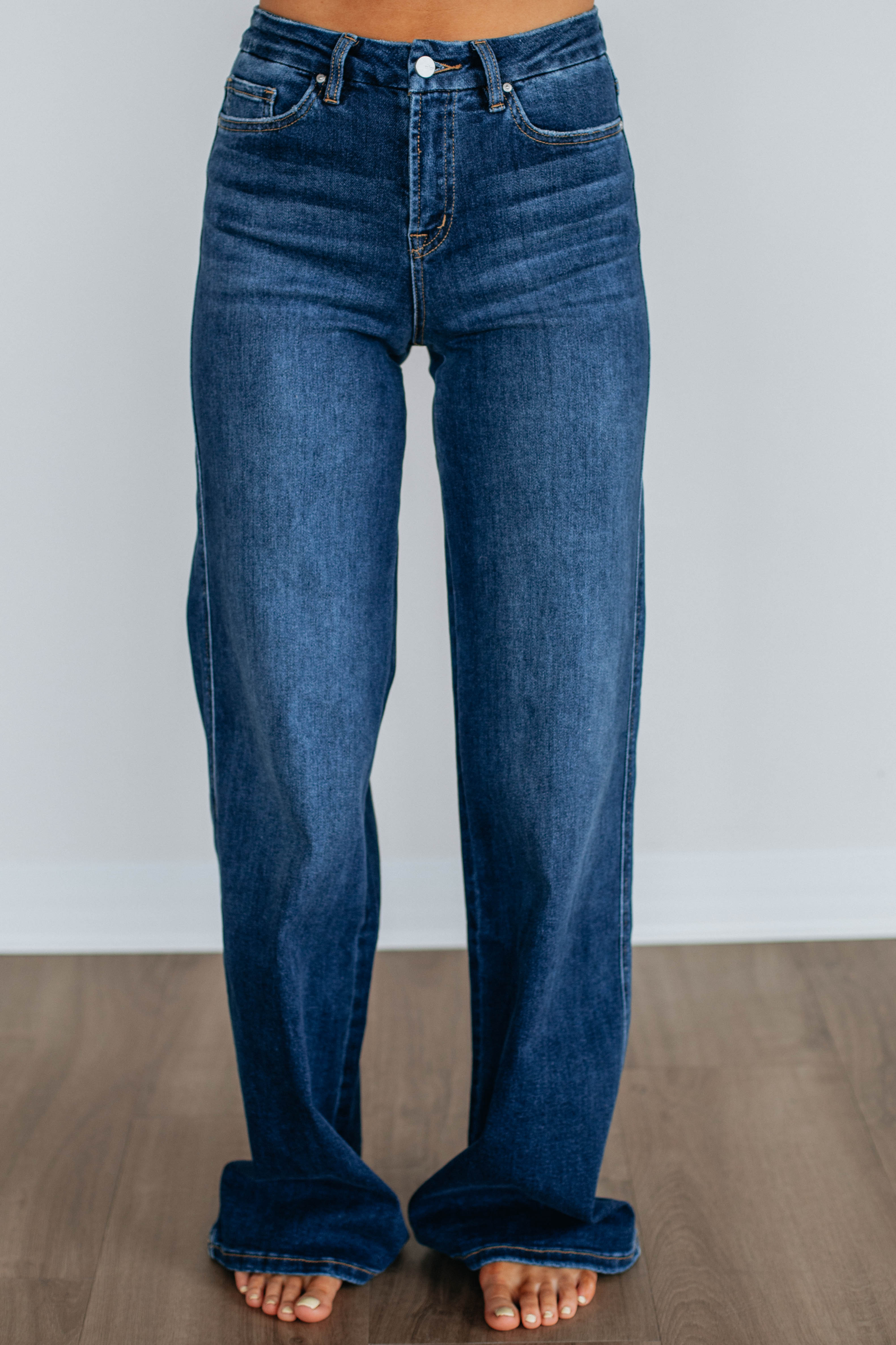 Dwyer Mica Jeans for Women - High Waist Stretch Denim Pants with Pockets | Perfect for Casual Wear, Office & Date Night Outfits