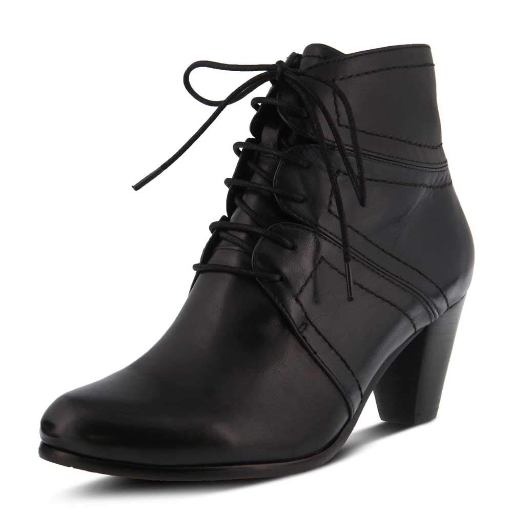 Spring Step Women's Hilde Leather Booties - Comfortable Ankle Boots for Fall & Winter | Perfect for Office, Casual Wear & Outdoor Activities
