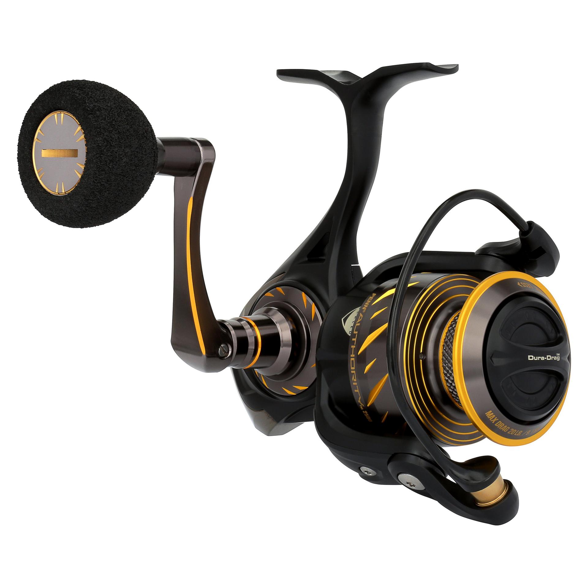 Authority® Spinning Reel - High Performance Fishing Reel for Saltwater & Freshwater | Smooth Drag System, Lightweight Design | Perfect for Bass, Trout & Surf Fishing