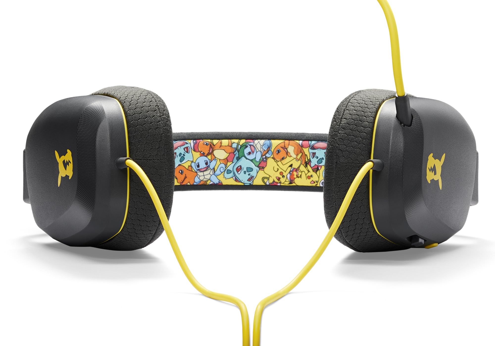 PowerA Wired Stereo Gaming Headset for Nintendo Switch - Officially Licensed Pokémon: Kanto Friends Design, 3.5mm Audio Jack, Comfortable Over-Ear Headphones - Perfect for Switch Gaming, Online Play & Travel