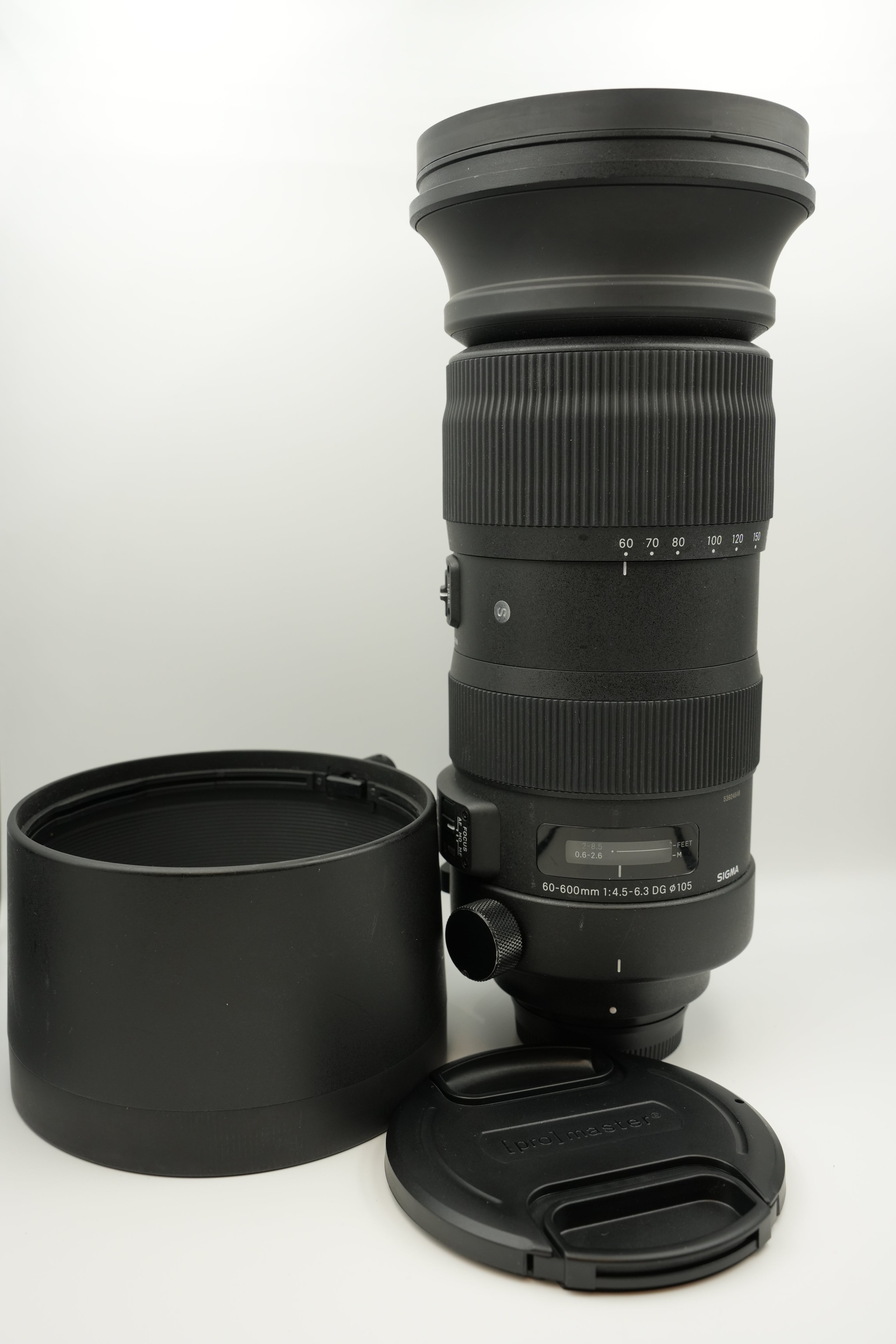 Sigma 60-600mm f/4.5-6.3 DG OS HSM Sports Lens for Nikon F Mount - Telephoto Zoom Lens for Wildlife, Sports & Outdoor Photography