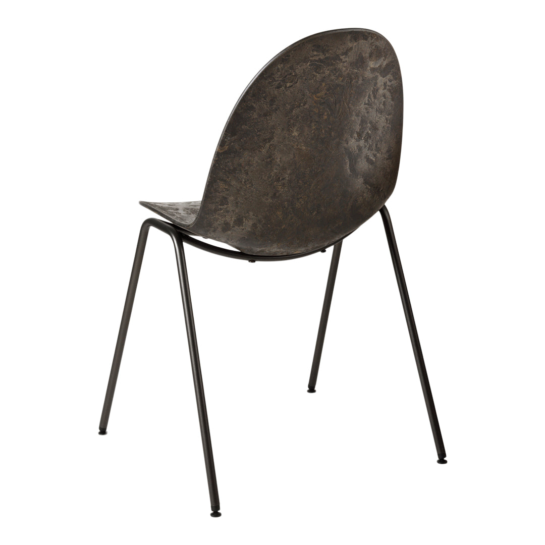 Eternity Dining Chair - Modern Wooden Kitchen Chair with Upholstered Seat - Perfect for Dining Room, Kitchen, and Home Decor