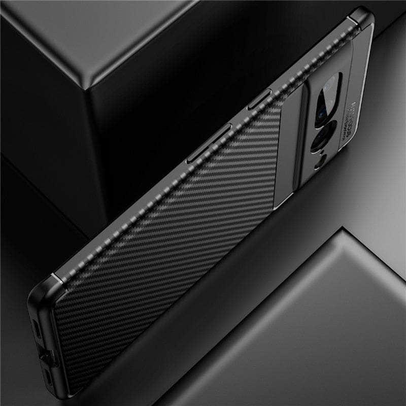 Durable Carbon Fiber Google Pixel 8 Shockproof Case - Slim Protective Cover for Everyday Use & Outdoor Activities