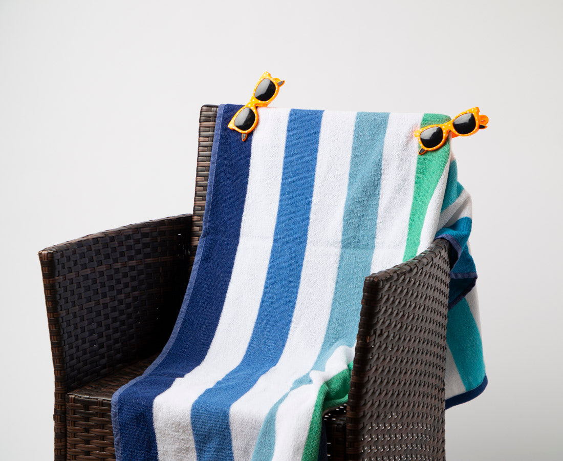 Beach Towel Clips with Sunglasses Holder - Secure Your Towel & Shades at the Beach, Pool, or Outdoor Activities