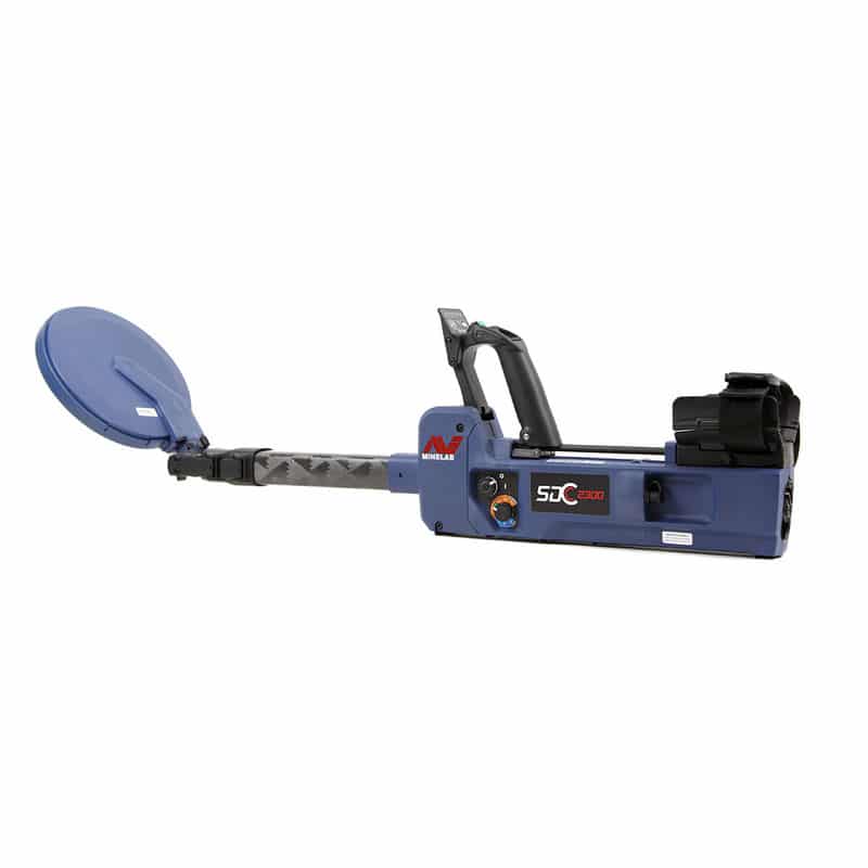 Minelab SDC 2300 Waterproof Gold Metal Detector for All Terrain - Professional Treasure Hunting Equipment | Perfect for Beach, Desert & Mountain Prospecting