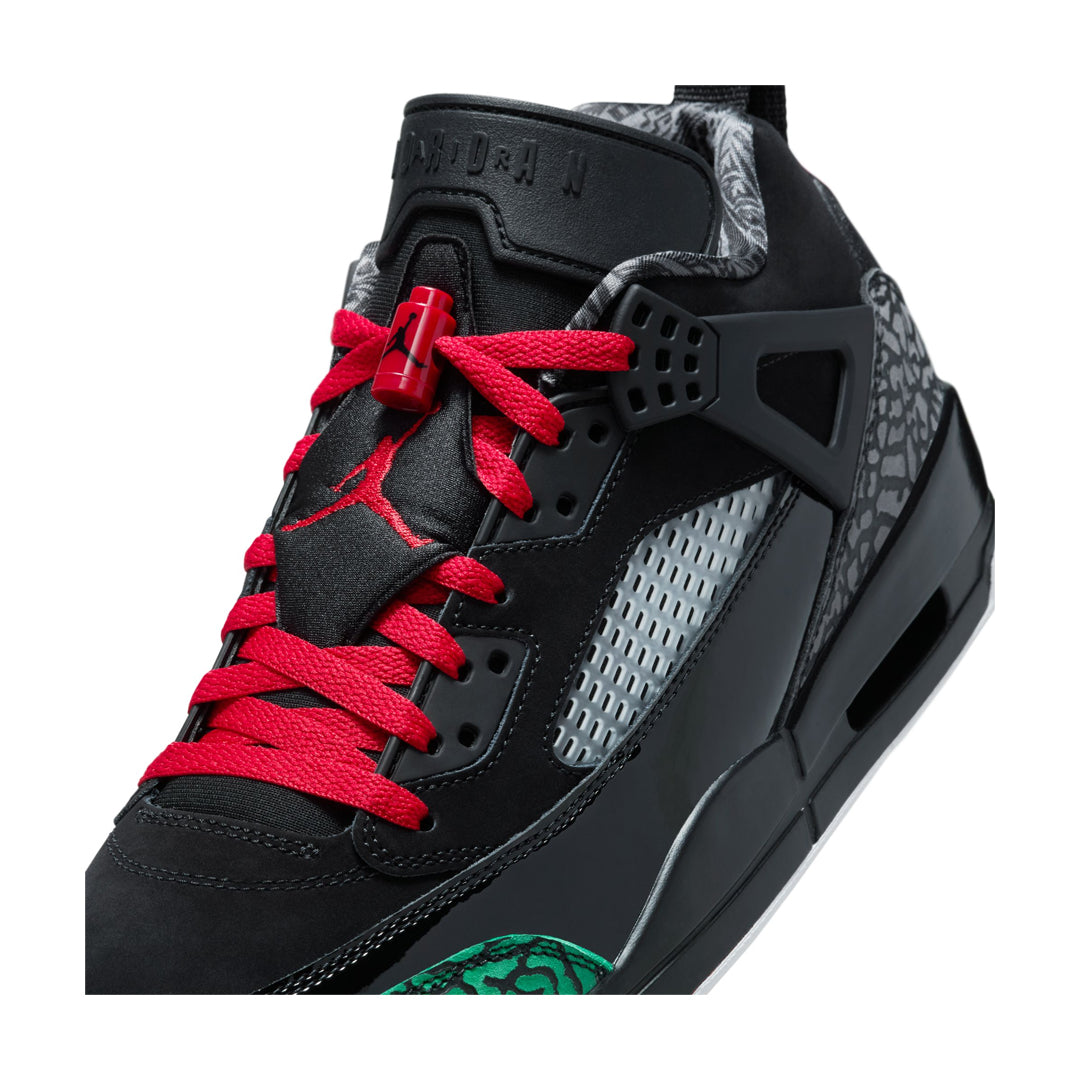 Jordan Spizike Low Sneakers - Black/Varsity Red - Men's Basketball Shoes for Casual Wear & Street Style