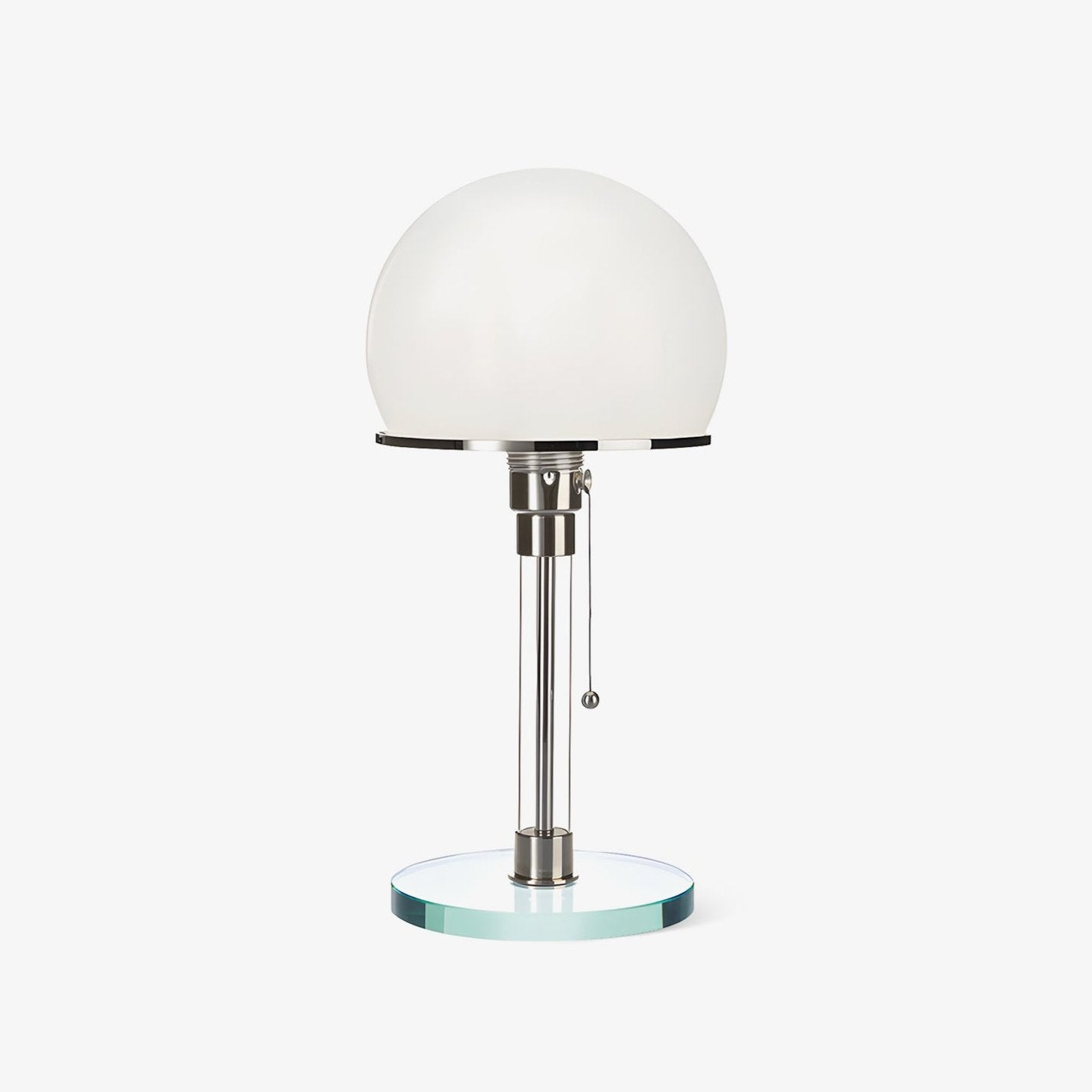 Modern Globe Glass Table Lamp - Elegant Home & Office Decor for Bedroom, Living Room, or Study - Soft Ambient Lighting for Relaxation & Reading