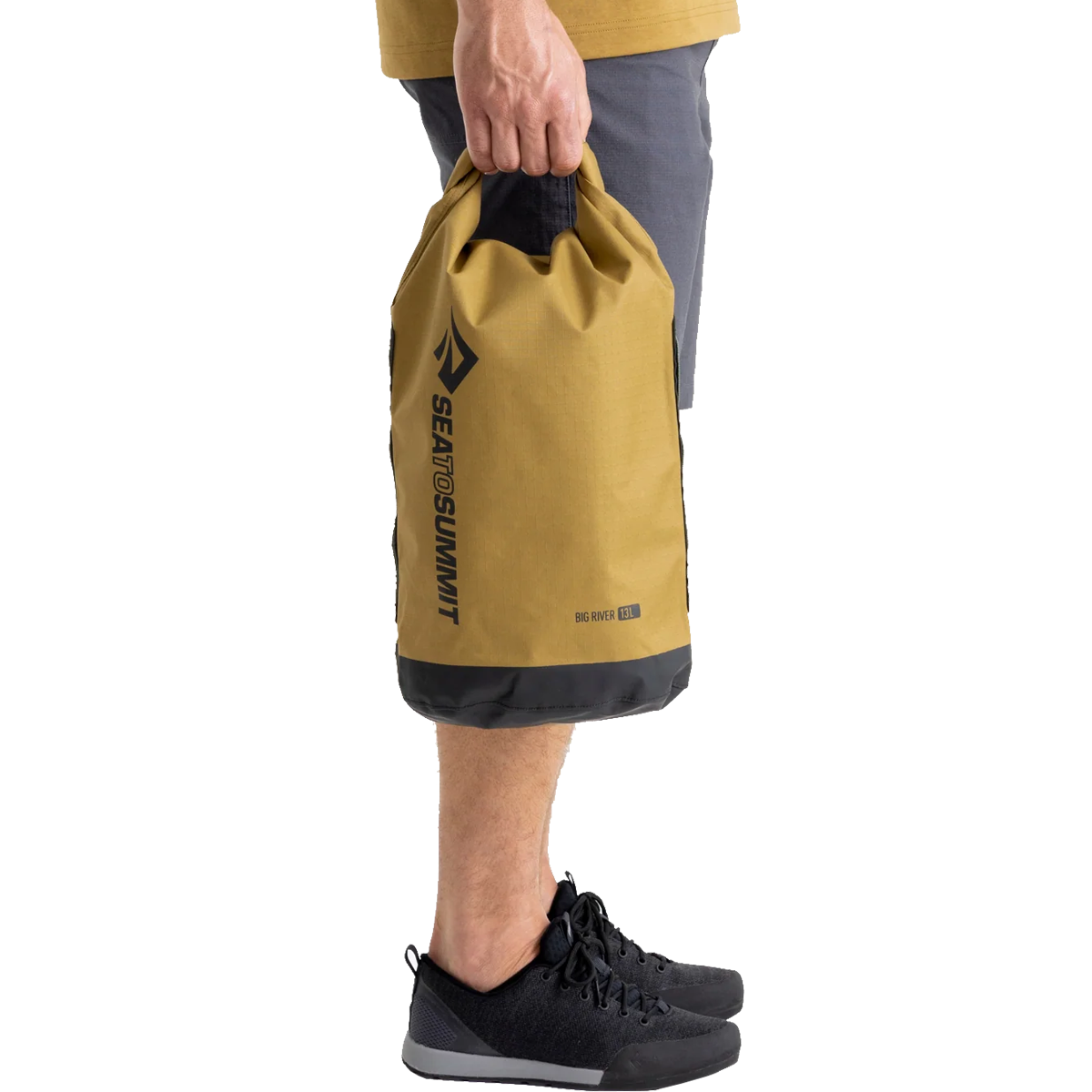 Big River 13L Waterproof Dry Bag for Kayaking, Hiking, Camping & Outdoor Adventures - Lightweight & Durable
