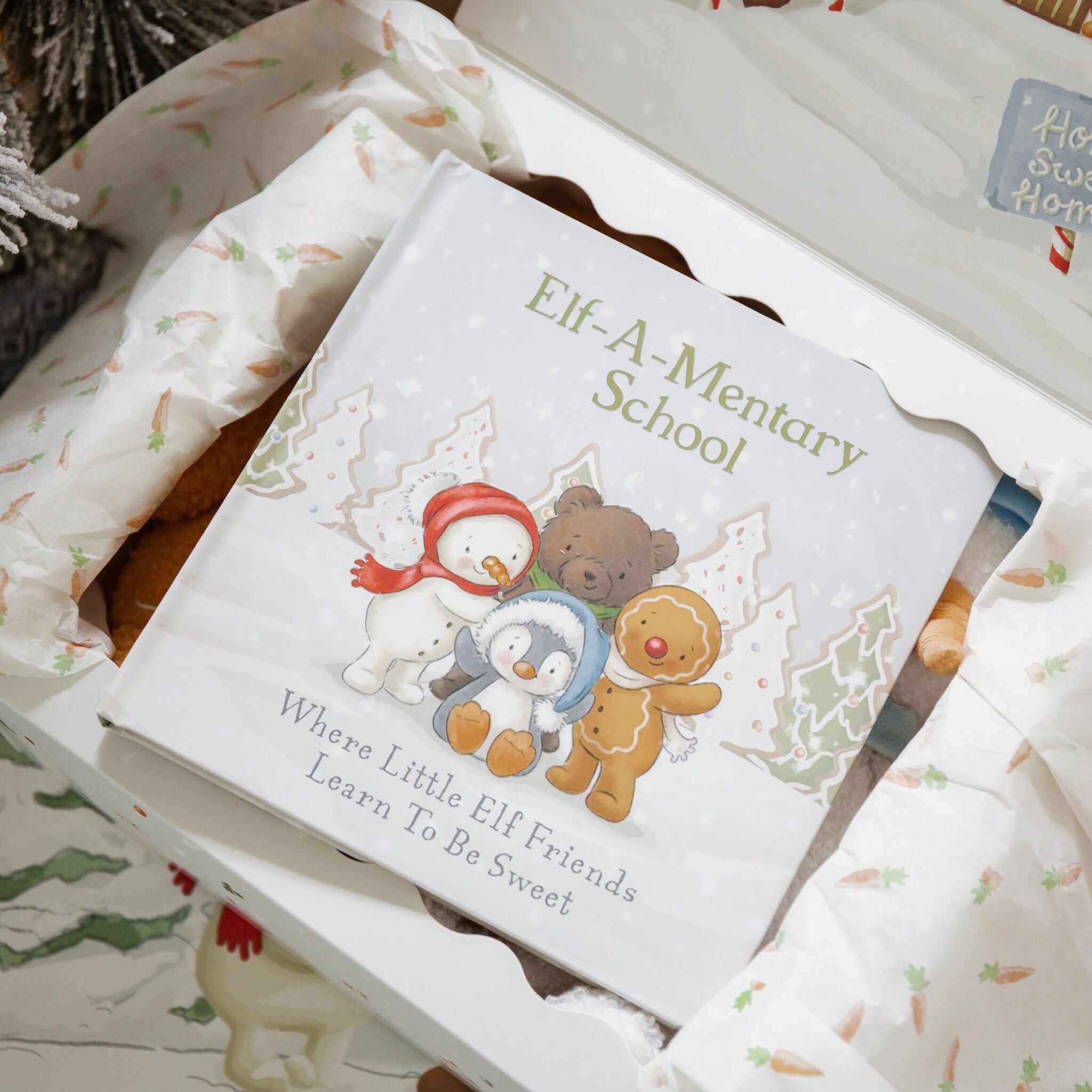 Elf Elementary School: Where Little Ones Learn to Be Sweet - Interactive Board Book for Toddlers | Perfect for Early Childhood Education & Bedtime Storytelling