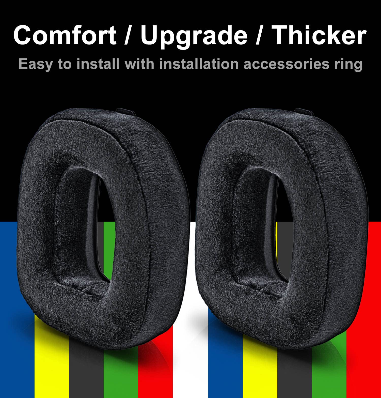 **Astro Gaming A50 Gen 4 Mod Kit - Replacement Ear Cushions, Headband & Microphone Foam - Compatible with A50 Wireless Headset (Velvet) - Not for GEN 3 - Perfect for Gaming, Streaming & Long Wear Comfort**