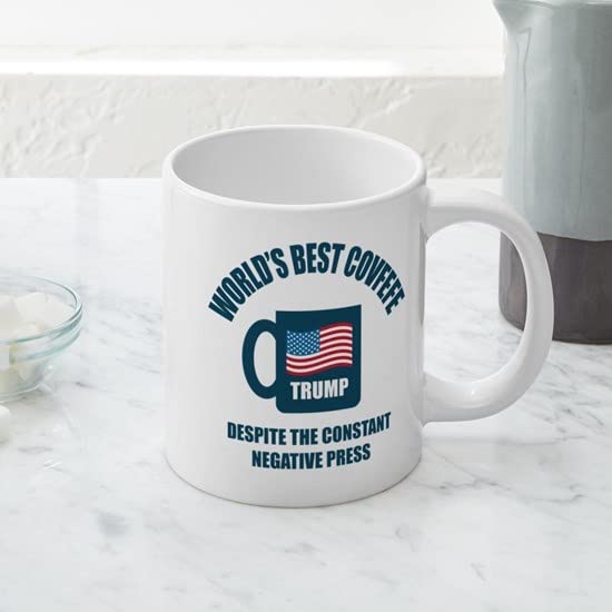 Trump Covfefe 20 oz Ceramic Coffee Mega Mug - Large Insulated Travel Tumbler for Hot & Cold Drinks - Perfect for Office, Home, or Political Humor Gifts