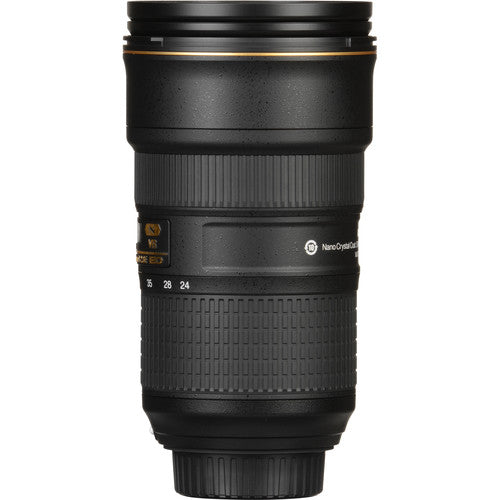 Nikon AF-S NIKKOR 24-70mm f/2.8E ED VR Lens for DSLR Cameras - Professional Zoom Lens for Portraits, Weddings & Travel Photography