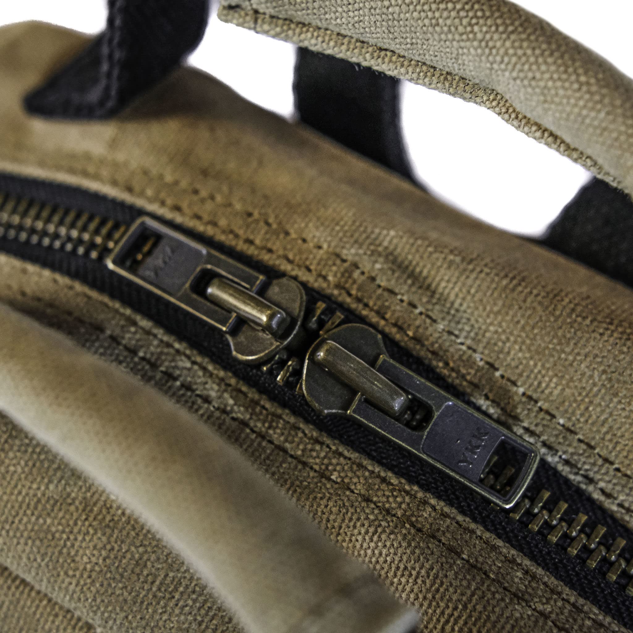 Durable Waxed Canvas Backpack for Men & Women - Waterproof Laptop Backpack with Spacious Compartment - Perfect for Work, Travel, Hiking & Daily Commute - Stylish & Functional Rucksack for Professionals & Students