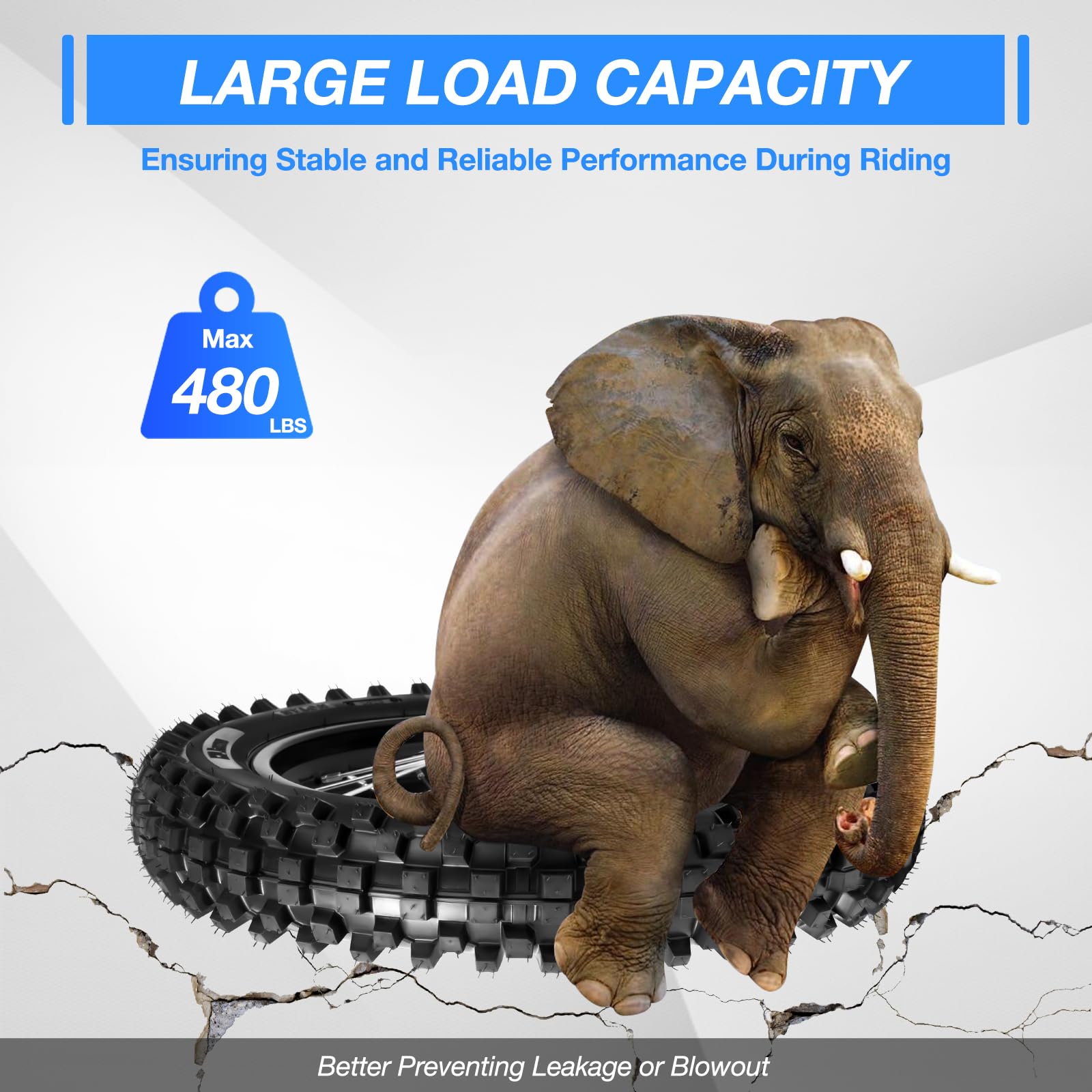90/100-14 Rear Wheel Tire & Rim Inner Tube with 15mm Bearing Assembly for Dirt Bike, Pit Bike, Monkey Bike (125/140/150/160CC) - Perfect for Off-Road Adventures & Trail Riding