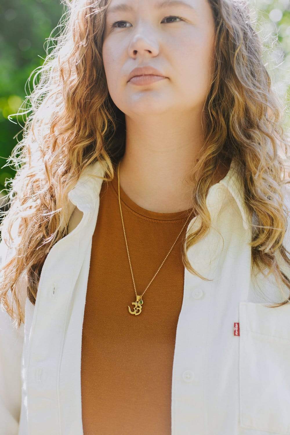 Heart Chakra Om Necklace - 925 Sterling Silver Spiritual Pendant for Meditation & Yoga | Perfect for Mindful Healing, Chakra Balancing & Spiritual Gifts