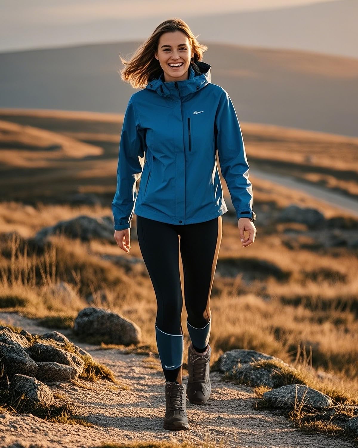NORTIV 8 Women's Waterproof Hiking Boots - Lightweight Non-Slip Outdoor Trekking Shoes for Camping, Trail Walking & Mountain Climbing | Perfect for Hiking Adventures & Winter Snow Activities