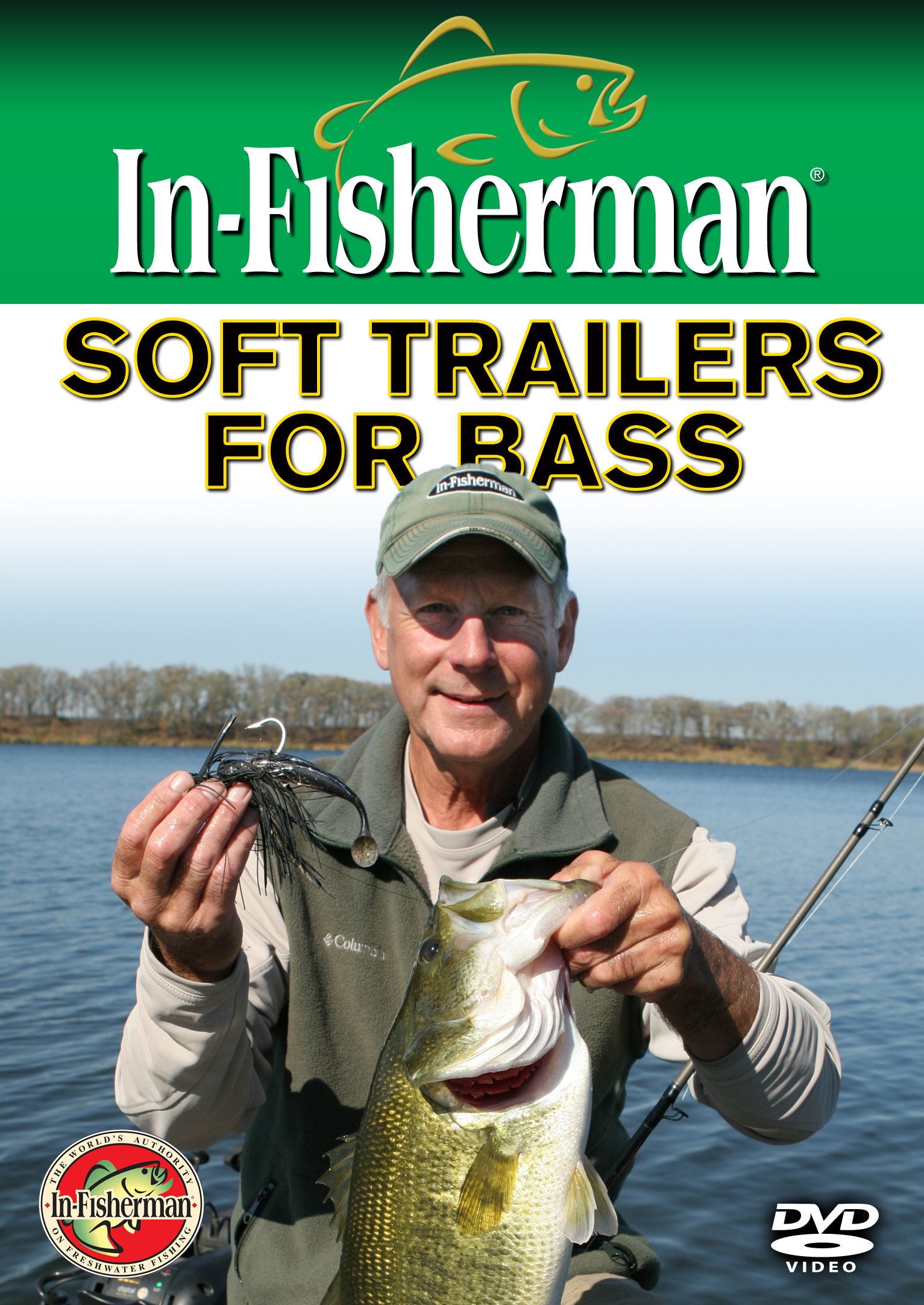In-Fisherman Soft Trailers for Bass Fishing DVD – Learn Top Techniques for Catching Largemouth & Smallmouth Bass – Perfect for Anglers & Fishing Enthusiasts