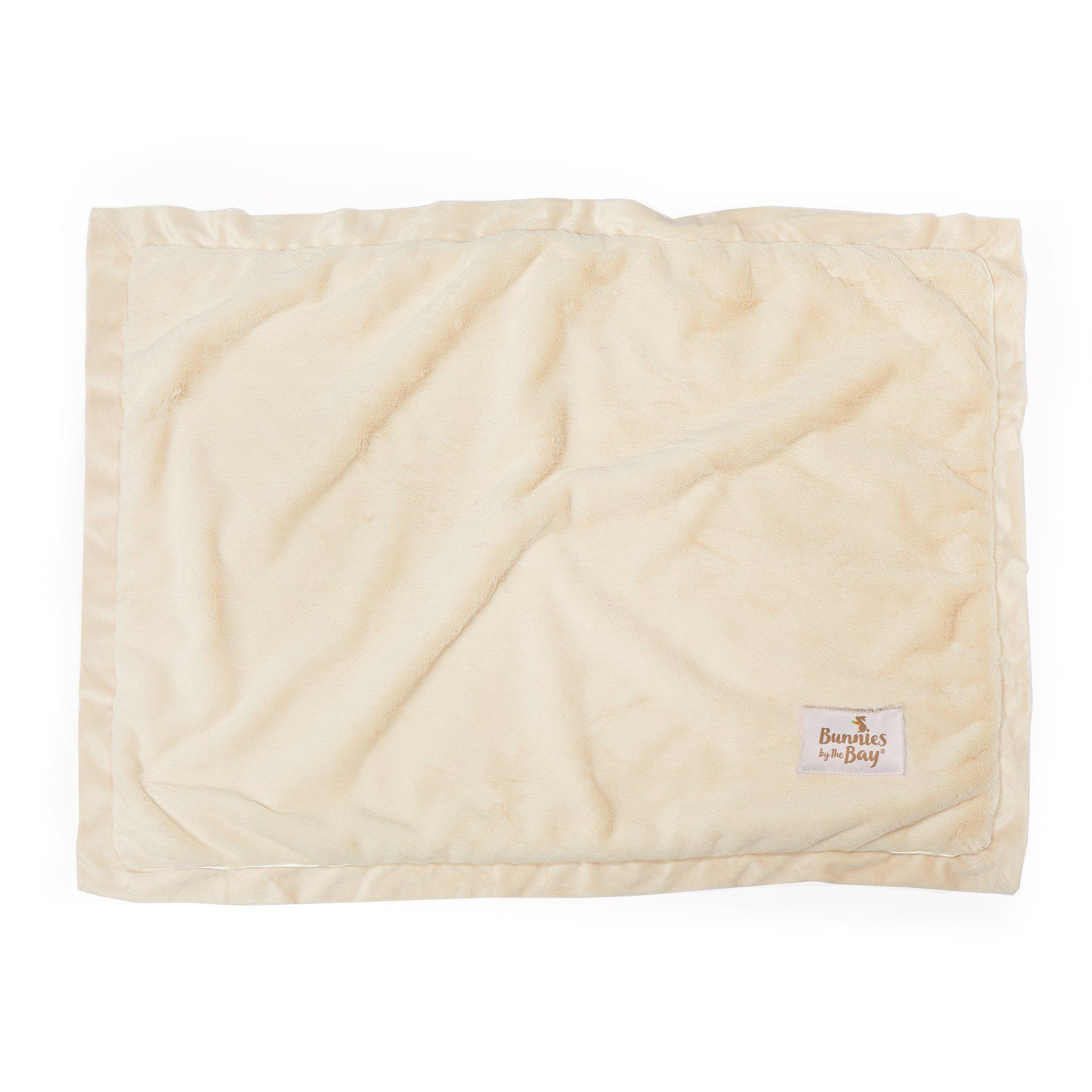 Big Cozy Nibble Fur Blanket - Ultra Soft Fluffy Throw Blanket 50x60 Inches in Cream - Perfect for Bed, Couch, and Winter Snuggling