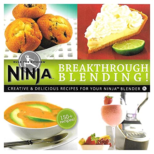 Ninja Blender - High-Speed Blender with 150 Delicious Recipes Cookbook for Smoothies, Juices & More | Perfect for Home Kitchen & Healthy Lifestyle