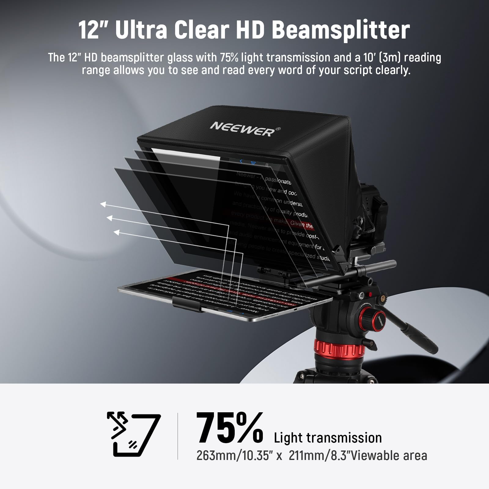 Neewer C12 Teleprompter Kit - 12