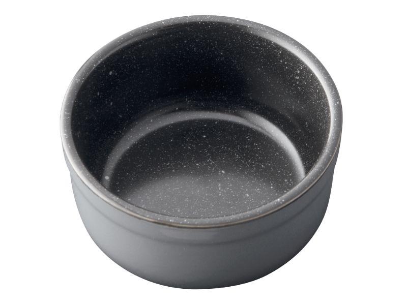 BergHOFF GEM 3.5 Stoneware Ramekin Set - 4-Piece 0.19 Qt Oven-Safe Baking Dishes for Crème Brûlée, Soufflés & Desserts - Perfect for Home Baking, Restaurants & Entertaining