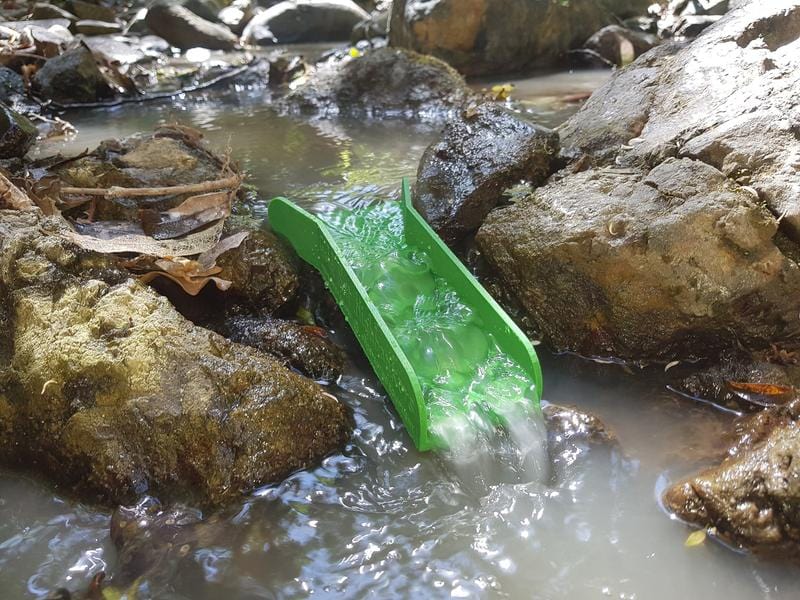Mini Pocket Sluice - Compact Gold Panning Kit for Prospecting & Outdoor Adventures - Perfect for Streams, Rivers & Camping Trips