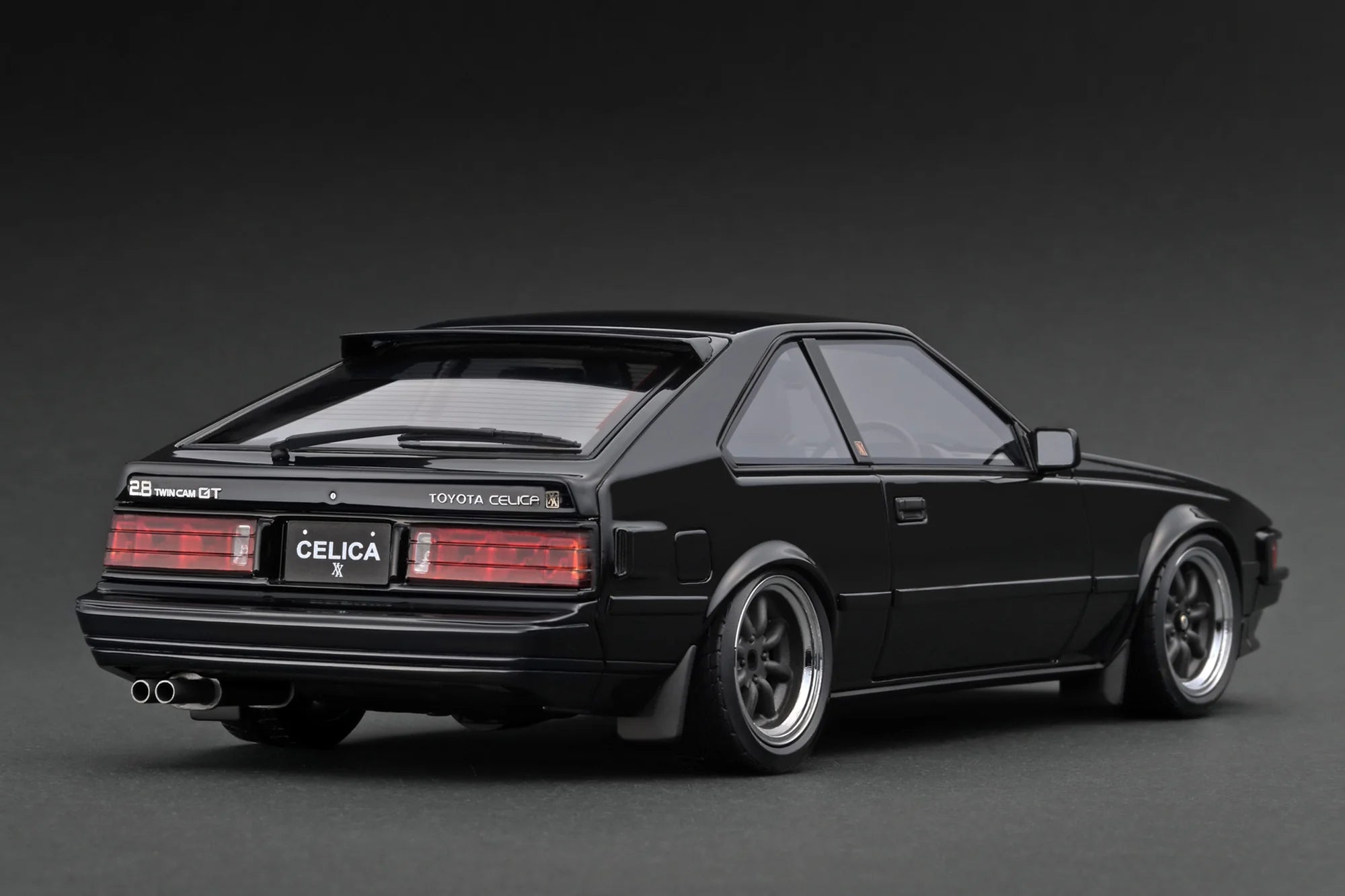 1:18 Scale Toyota Celica XX 2800GT (A60) Diecast Model Car - Black Collectible Toy for Car Enthusiasts | Perfect for Display, Gifts, and Model Car Collections