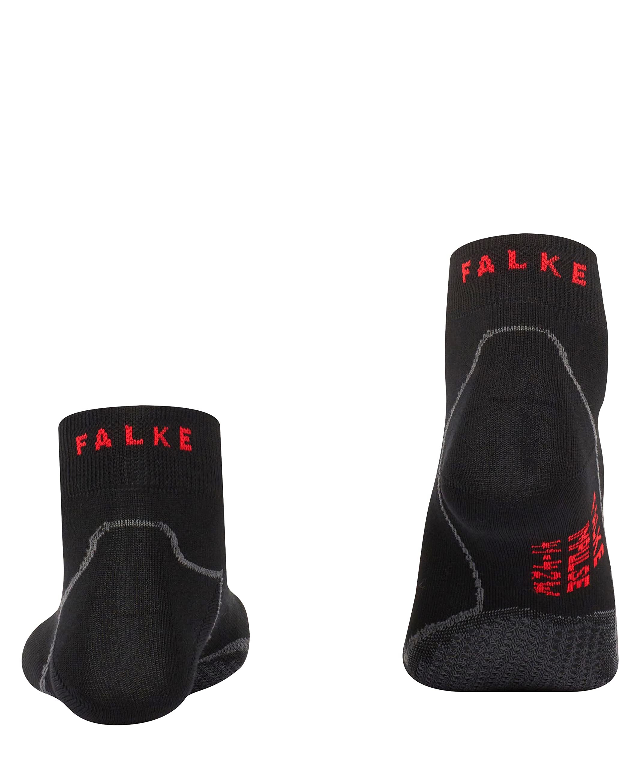 FALKE Men's Impulse Air Running Socks - Quarter Length Athletic Socks with Light Padding, Moisture Wicking & Breathable Quick-Dry Technology - Perfect for Marathon Training, Gym Workouts & Outdoor Sports