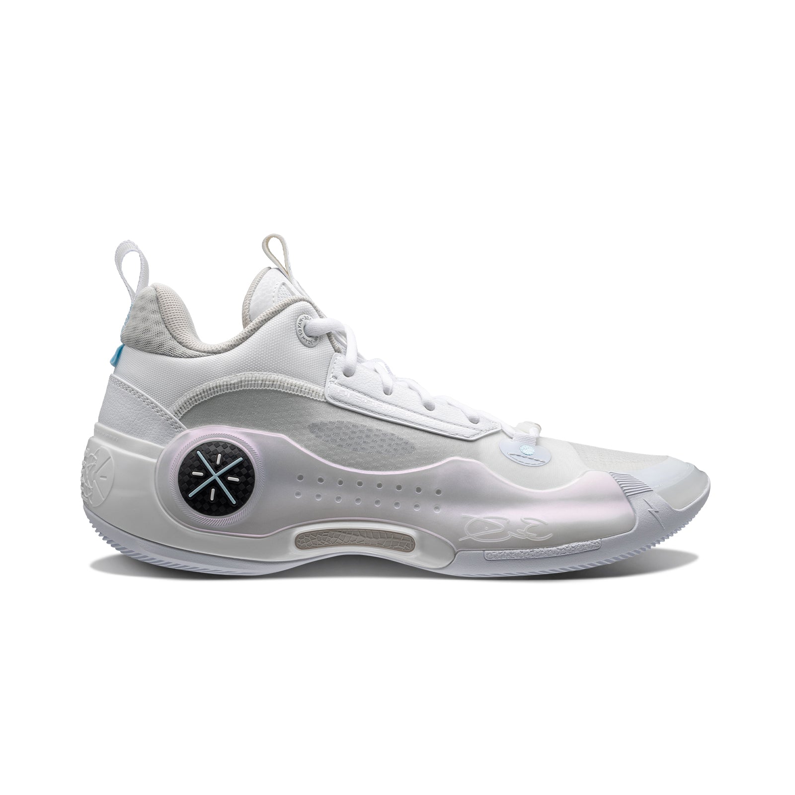 Way of Wade 10 Low White Hot Basketball Shoes - Lightweight Performance Sneakers for Men | Perfect for Indoor Courts & Streetwear Fashion
