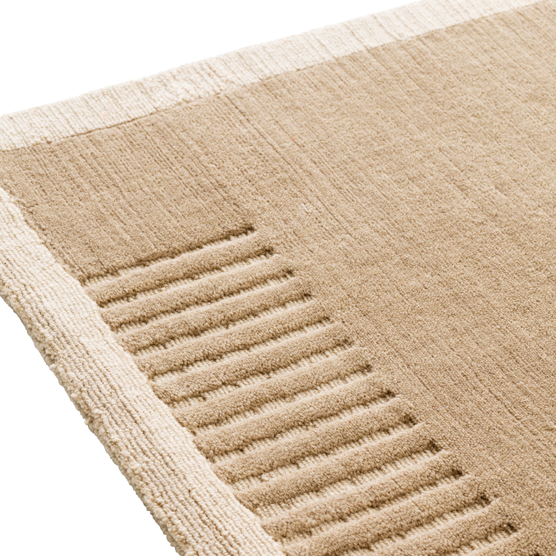 Stylish Iskos Berlin Duomo Rug by Audo Copenhagen - Premium Handmade Scandinavian Design for Living Room, Bedroom & Office Decor