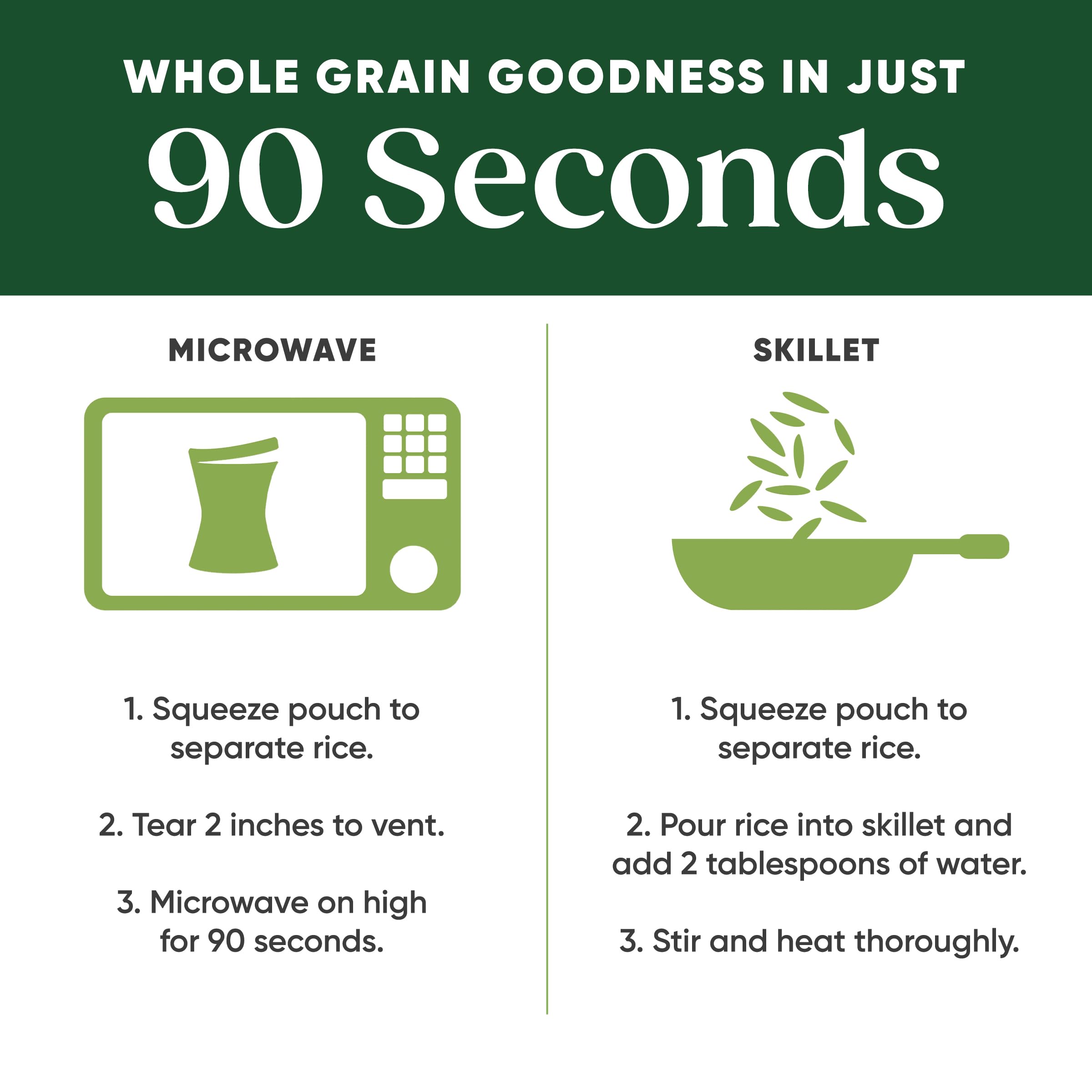 Organic Quinoa & Brown Rice with Sea Salt - USDA Certified Organic, Non-GMO, Gluten-Free Whole Grain Blend - 8.5 oz Resealable Pouch - Perfect for Meal Prep, Healthy Lunches & Quick Dinners