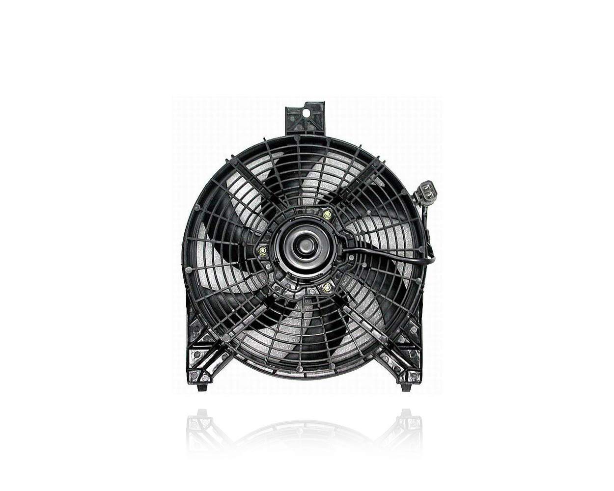 Replacement A/C Condenser Fan Assembly for 2004-2006 Nissan Armada & Titan, 2004-2006 Infiniti QX56 - Compatible with Part# 921207S000 | Pacific Best Inc. | Perfect for Cooling System Repair & Summer Driving Comfort