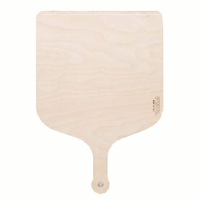 Premium Birch Wood Pizza Peel - Natural, Durable & Lightweight Pizza Paddle for Baking, Serving & Transferring Pizzas - Perfect for Home Kitchens, Outdoor Grills & Wood-Fired Ovens