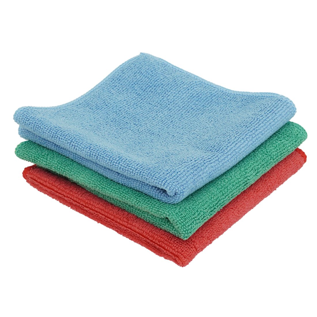 Premium Microfiber Cleaning Cloth - Ultra Soft, Highly Absorbent, Lint-Free Towels for Cars, Glasses, Kitchen & Household Cleaning (Pack of 3)