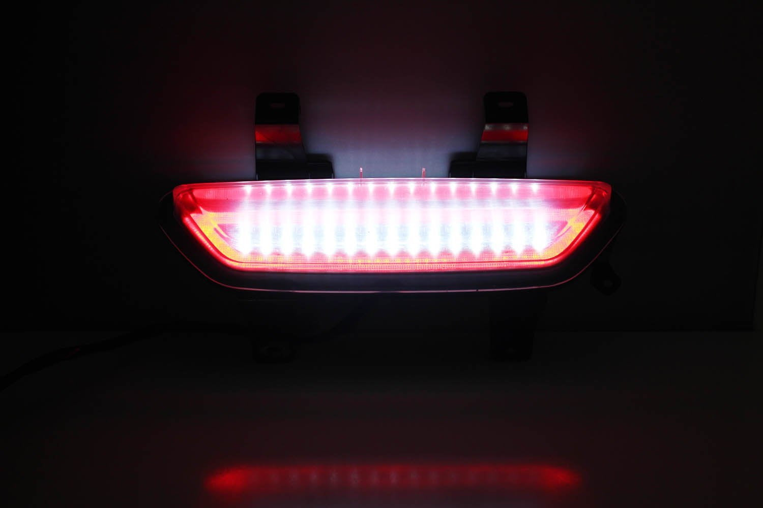 15-17 Ford Mustang Euro Style 3-in-1 LED Rear Fog Light with Brake & Reverse Light - High Visibility Safety Upgrade for Night Driving & Bad Weather Conditions
