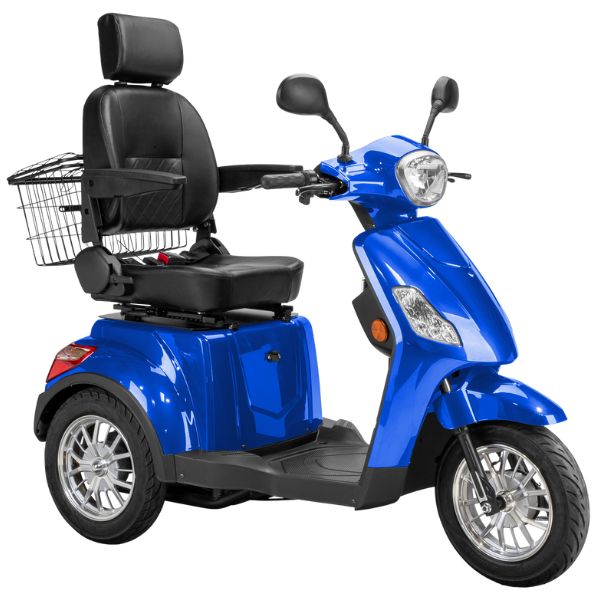 Bespoke Legacy Full Size 3 Wheel Mobility Scooter for Adults - Lightweight Electric Scooter with Long Battery Life - Perfect for Outdoor, Shopping & Travel