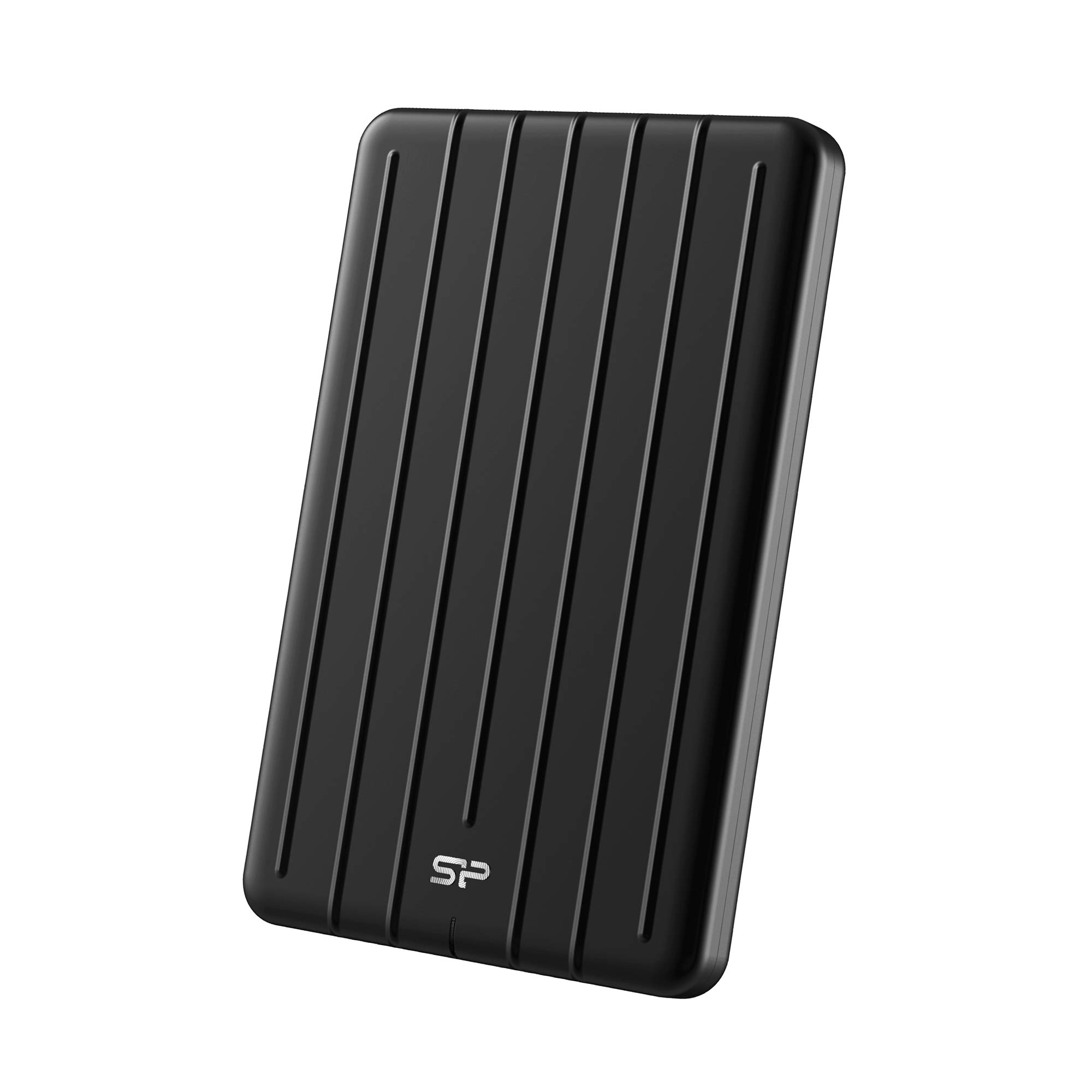 Silicon Power 2TB Rugged Portable External SSD - USB 3.2 Gen 2 (10Gbps) with USB-C & USB-A Cables - Shockproof & Water Resistant for PC, Mac, Xbox, PS4/PS5 - Perfect for Gaming, Photography & Data Backup (Bolt B75 Pro)