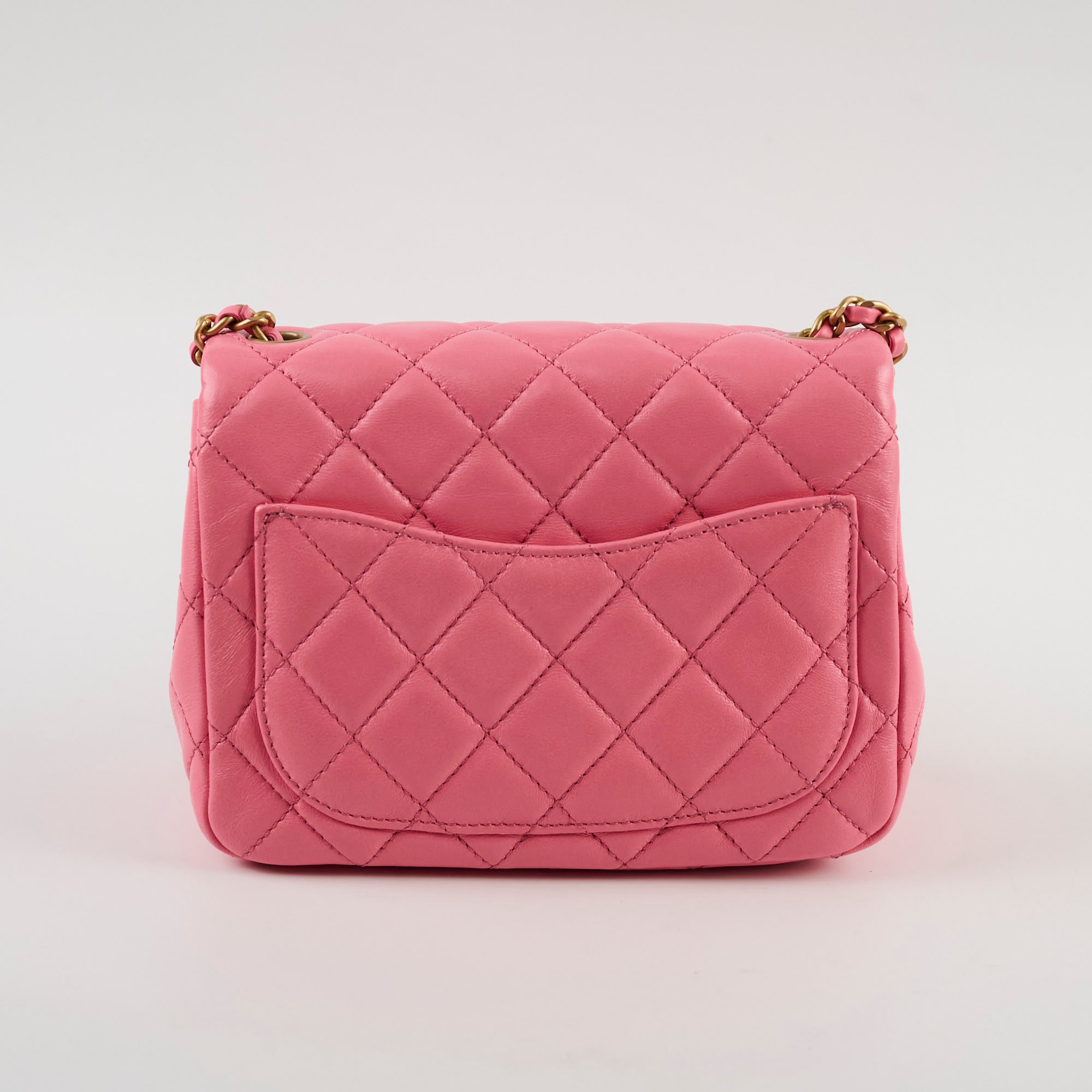 Chanel Mini Square Pearl Crush Bag - Luxury Quilted Crossbody Purse for Women | Perfect for Parties, Date Nights & Special Occasions