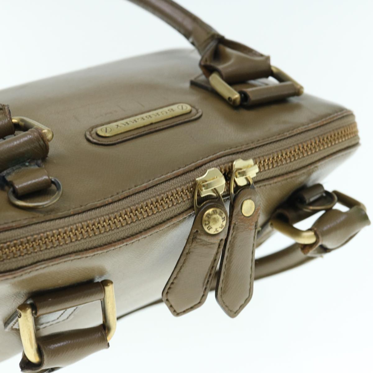 Burberry Brown Leather Handbag with Adjustable Shoulder Strap - Luxury Women's Crossbody Bag for Work, Travel & Everyday Use