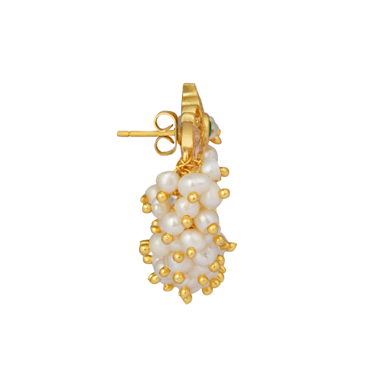 Azra Stud Earrings for Women - Trendy Gold & Silver Fashion Studs - Perfect for Everyday Wear, Parties & Gifting