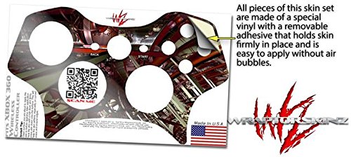 WraptorSkinz Decal Skin for XBOX 360 Wireless Controller - Domain Wall Design (Controller Not Included) | Protective Cover for Gaming, Customization & Enhanced Grip
