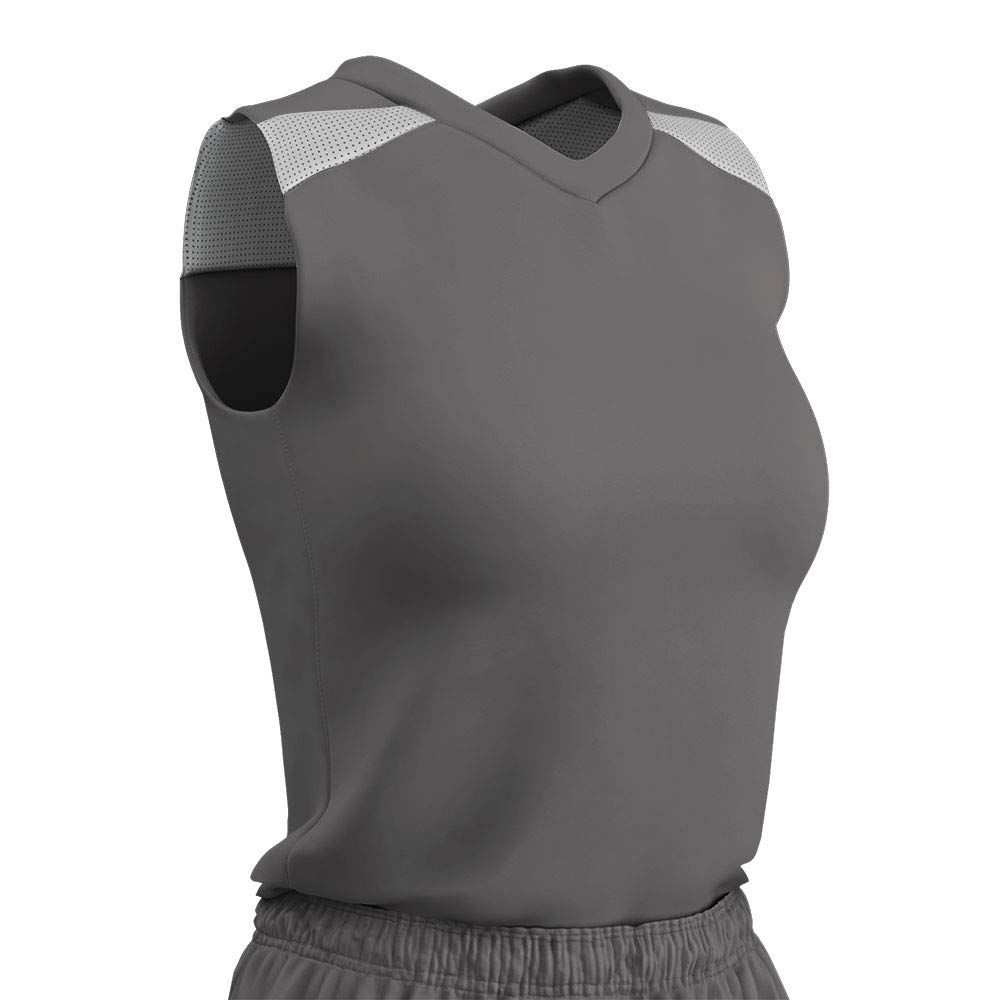 CHAMPRO Women's Free Toss Basketball Jersey - Breathable Mesh Practice Jersey for Training & Games - Perfect for Basketball Courts, Gyms, and Team Sports