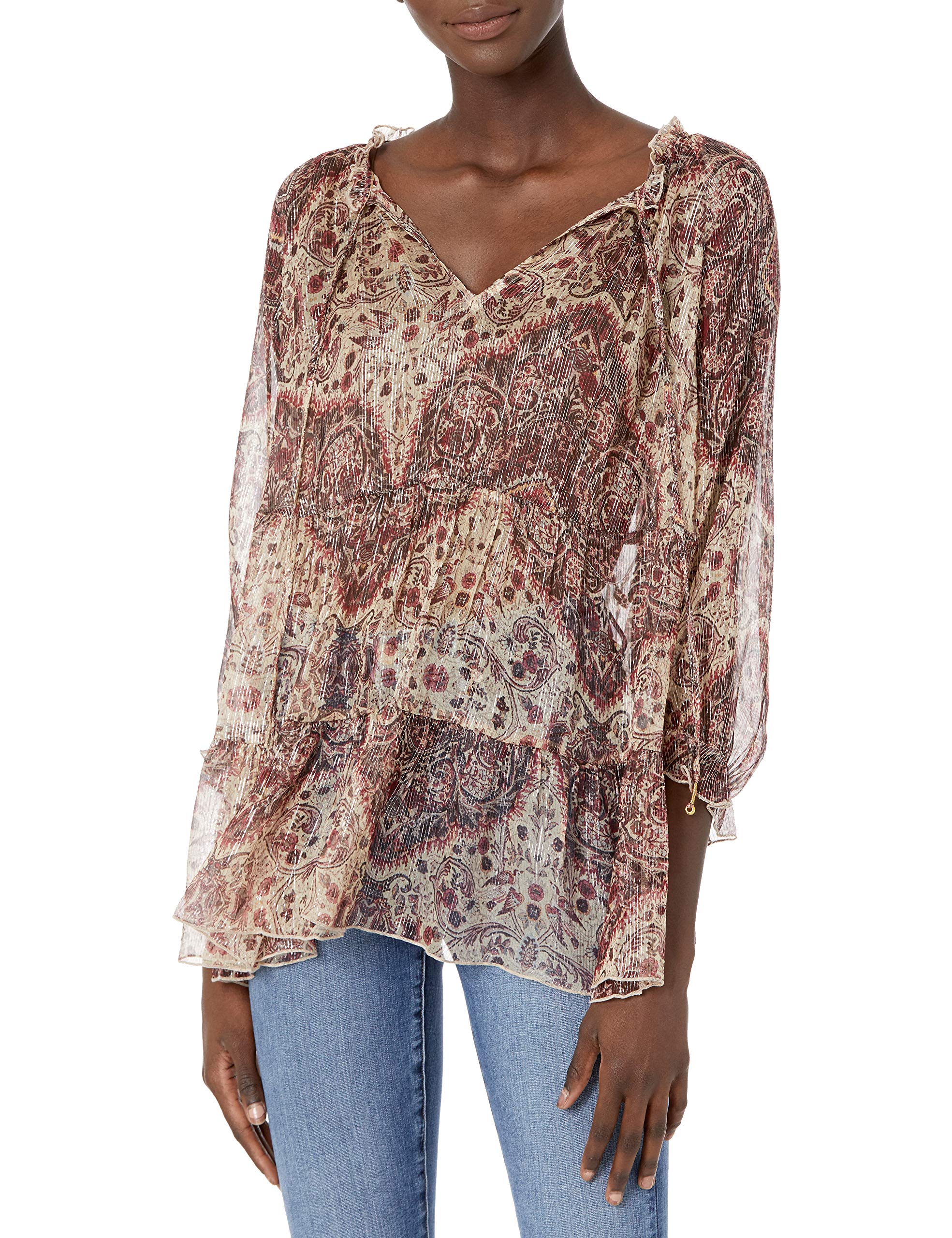 For Love and Liberty Women's Long Sleeve Tops - Comfortable & Stylish Blouses for Work, Casual & Date Nights