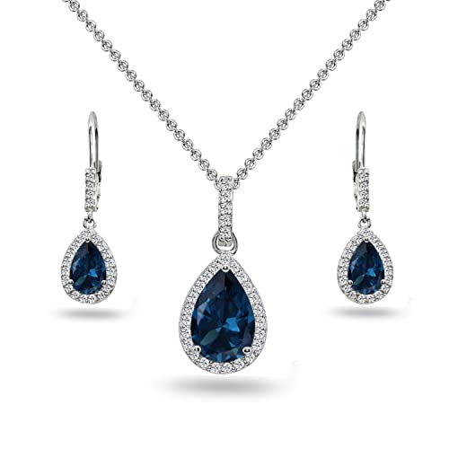 Simulated London Blue Topaz