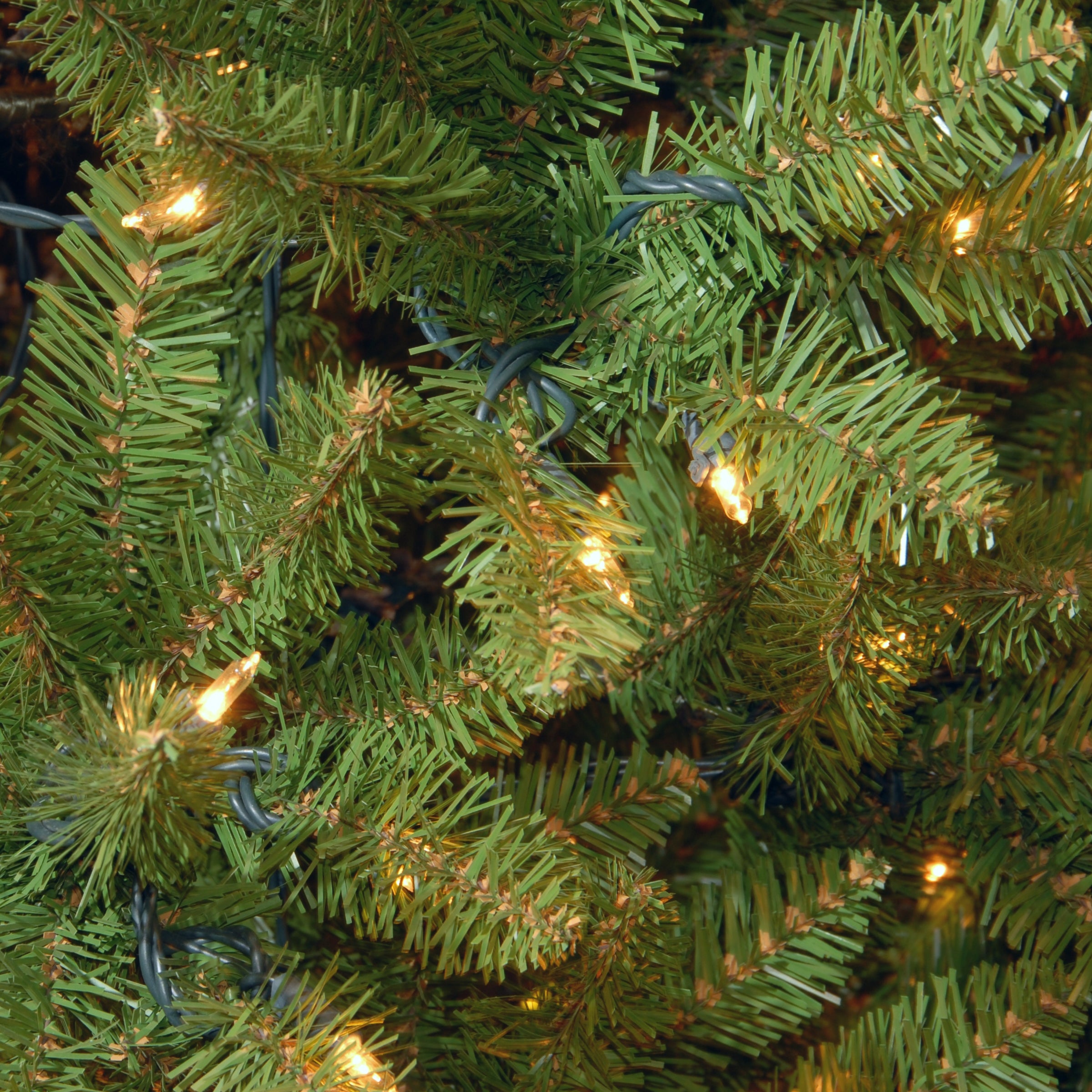 7 ft Pre-Lit Kingswood Fir Pencil Christmas Tree with 500 Clear LED Lights - Perfect for Living Room, Office & Holiday Decorations