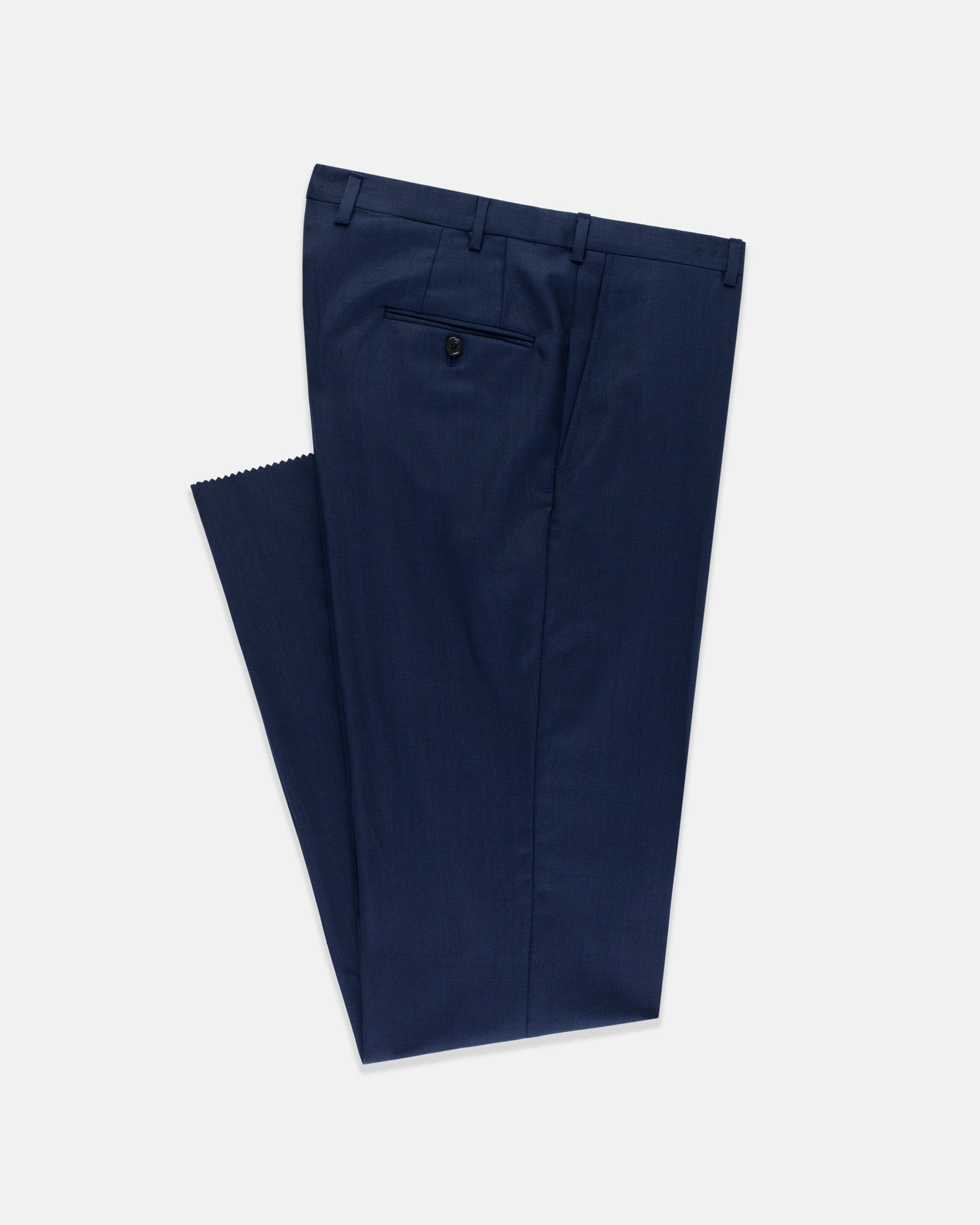 Classic Fit Wool Birdseye Suit for Men - Premium Business & Formal Attire for Weddings, Office & Special Occasions