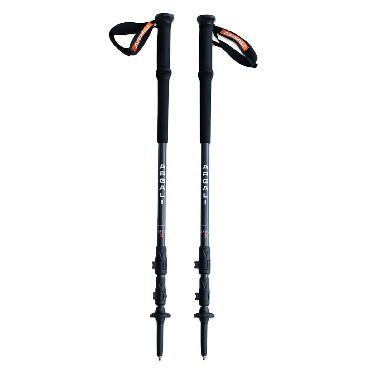 Argali Carbon X Trekking Poles - Ultralight Carbon Fiber Hiking Sticks for Men & Women - Adjustable & Collapsible for Backpacking, Trail Running & Mountain Climbing