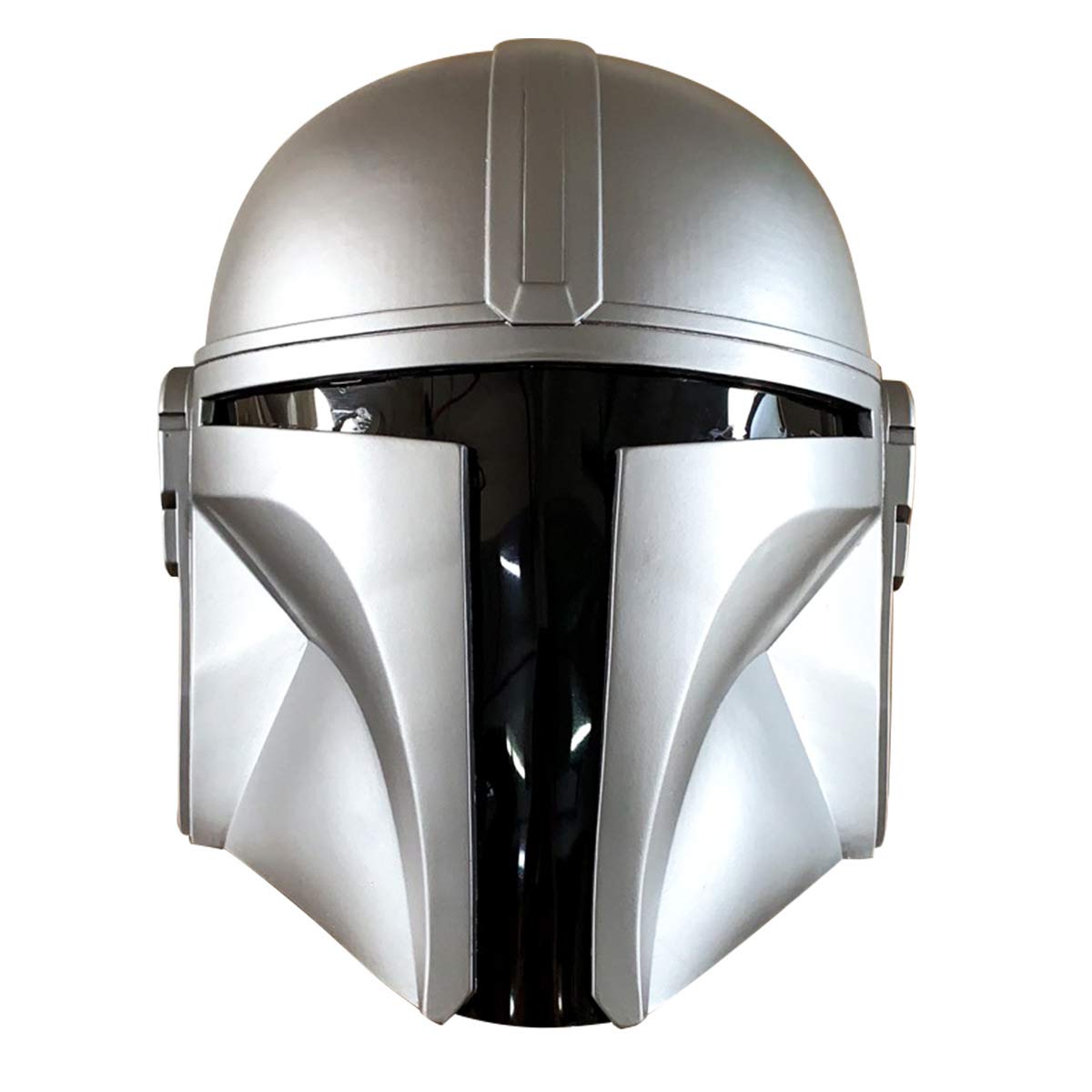 Mandalorian Helmet Cosplay Mask - Two Versions for Halloween, Star Wars Costume & Cosplay Events | Premium RulerCosplay Prop for Fans & Collectors