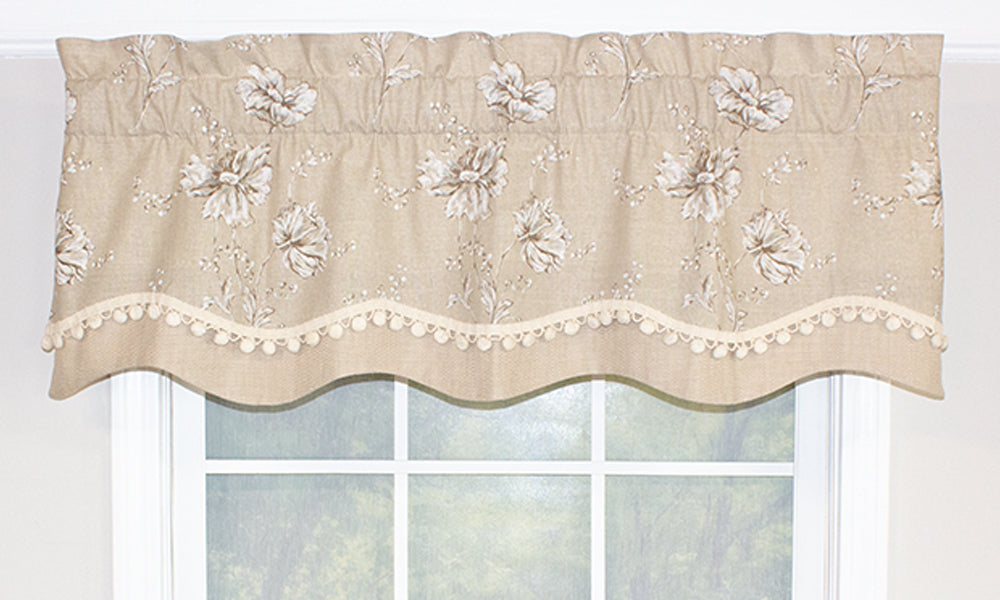 Mystic Glory Valance - Elegant Window Curtain Valance for Living Room, Bedroom & Kitchen Decor - Premium Home Decoration for Stylish Interiors